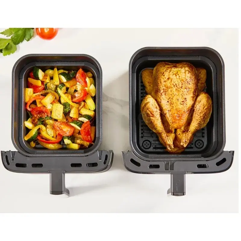 Уред за здравословно готвене, Tefal EY7568E0 Crispy Stack Af Genius+Acc Blk - image 4