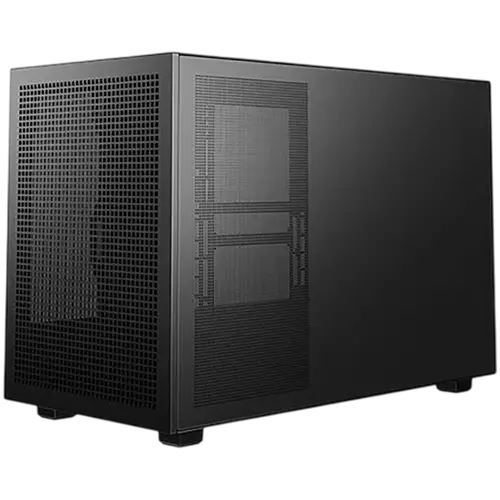 DeepCool CH260 WOOD, Mini Tower, Mini-ITX/Micro-ATX, 2xUSB3.0, 1xType-C Gen 2, 1xAudio, Mesh Panel, Black, 2Y, R-CH260-BKNWM0-G-1 - image 3