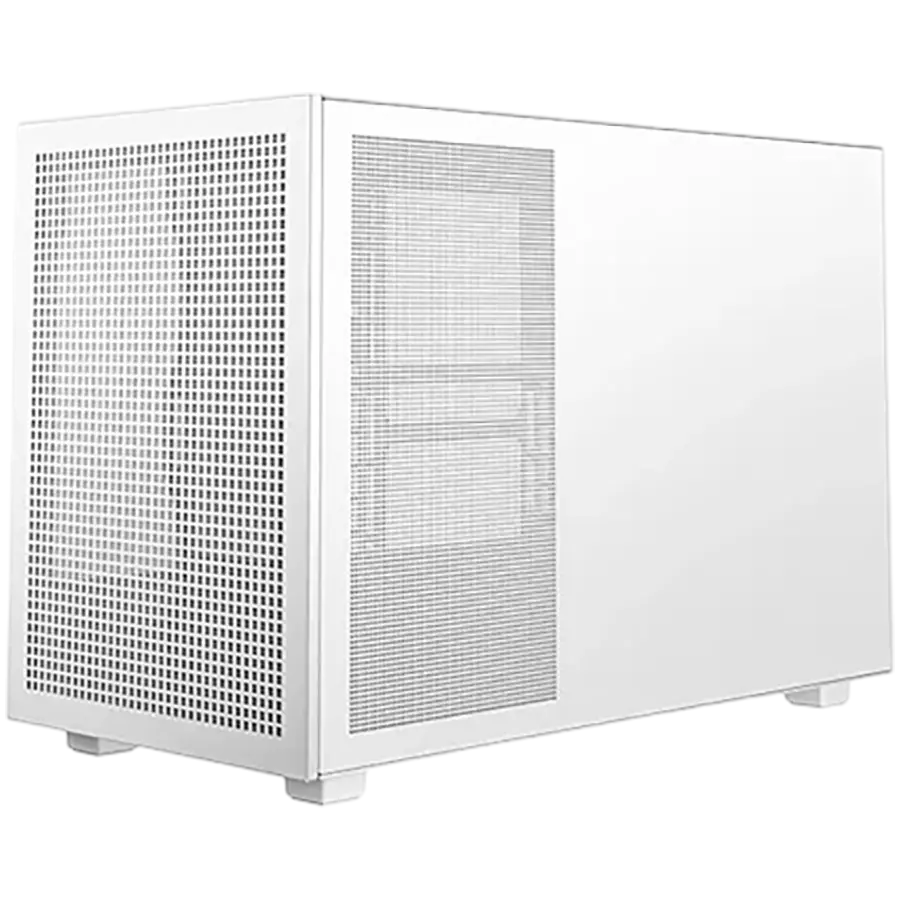 DeepCool CH260 WOOD WH, Mini Tower, Mini-ITX/Micro-ATX, 2xUSB3.0, 1xType-C Gen 2, 1xAudio, Mesh Panel, White, 2Y, R-CH260-WHNWM0-G-1 - image 3