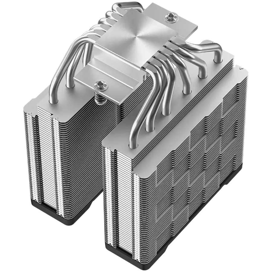 DeepCool AG620 G2 ARGB, CPU Air Cooler, 2x120mm PWM ARGB Fan, TDP 270W, 6 Heatpipes, Black, LGA1851/1700, AMD AM5/AM4, 129x136x159 mm(LxWxH), 2Y, R-AG620-BKAMMG2-G - image 2
