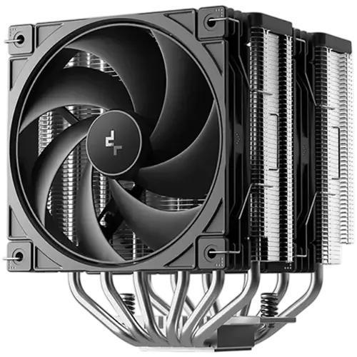DeepCool AG620 G2, Ψύκτρα αέρος CPU, 2x120mm PWM ανεμιστήρες, TDP 270W, 6 heatpipes, Μαύρο, LGA1851/1700, AMD AM5/AM4, 129x136x159 mm (ΜxΠxΥ), 2 έτη - 1