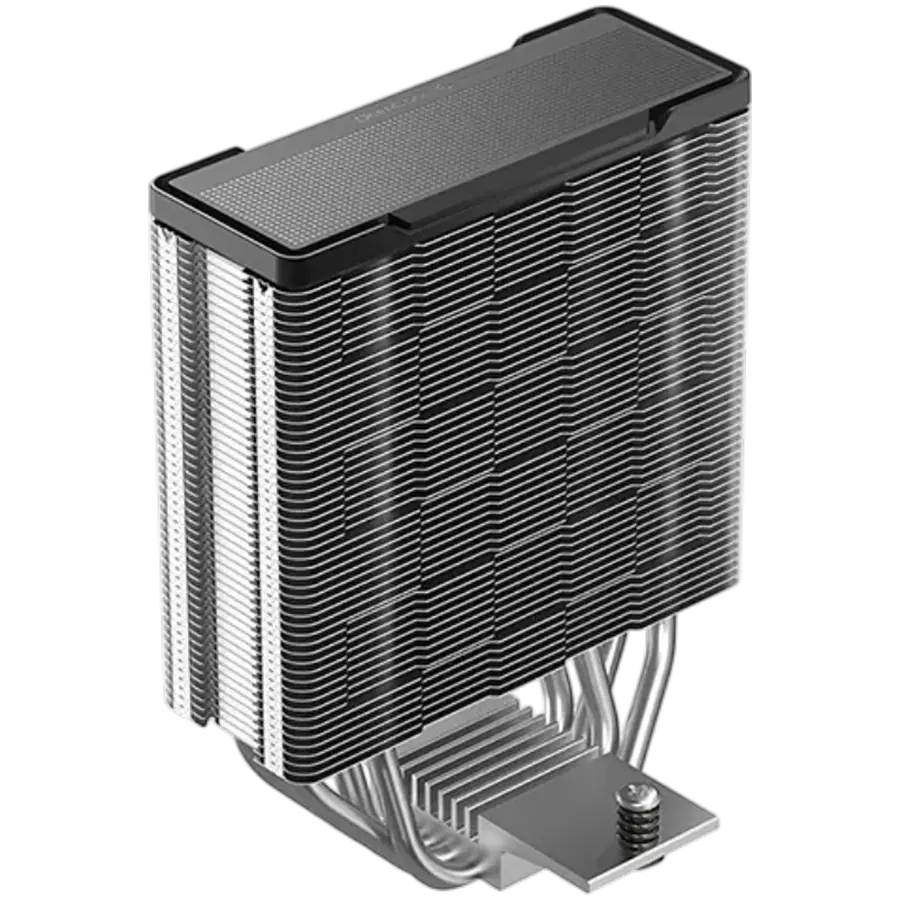 DeepCool AG400 G2, CPU Air Cooler, 1x120mm PWM Fan, TDP 230W, 4 Heatpipes, Black, LGA1851/1700, AMD AM5/AM4, 125x92x152 mm(LxWxH), 2Y, R-AG400-BKNPMG2-G - image 2