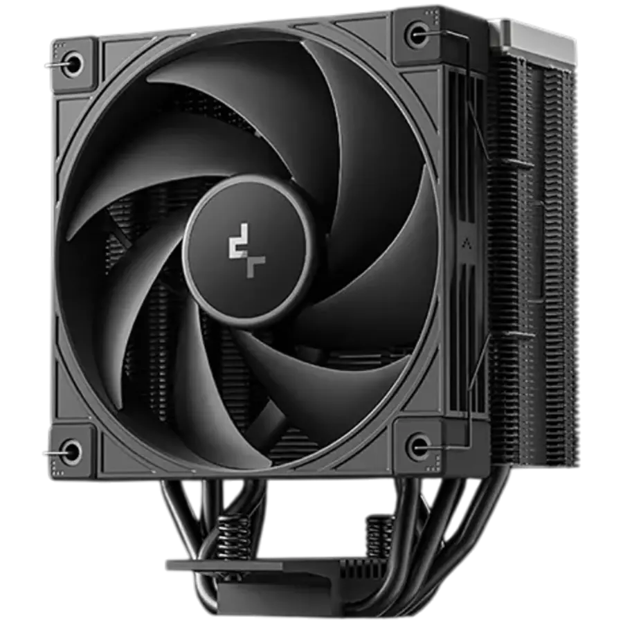 DeepCool AK400 G2, Ψύκτρα αέρος CPU, 1x120mm PWM ανεμιστήρας, ξύλινο επάνω κάλυμμα, TDP 240W, 4 heatpipes, Μαύρο, LGA1851/1700, AMD AM5/AM4