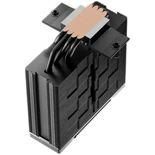 DeepCool AK400 G2, CPU Air Cooler, 1x120mm PWM Fan, Wooden Top Cover, TDP 240W, 4 Heatpipes, Black, LGA1851/1700, AMD AM5/AM4, 132x92x156 mm(LxWxH), 3Y, R-AK400G2-BKNNMN-GJD - image 2