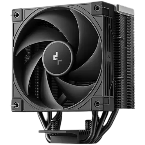 DeepCool AK400 G2, Cooler CPU cu aer, 1x120mm ventilator PWM, capac superior din lemn, TDP 240W, 4 heatpipe-uri, Negru, LGA1851/1700, AMD AM5/AM4 - 1