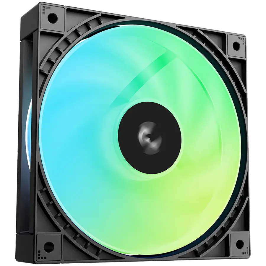 DeepCool LT360 VISION ARGB, 360mm CPU Liquid Cooler, 3x120mm PWM ARGB Fans, 4.5" IPS LCD screen, Black, LGA1851/1700/1200/1151/1150/1155, AMD AM5/AM4, 3Y, R-LT360VISIONBKAMMC-G-1 - image 2