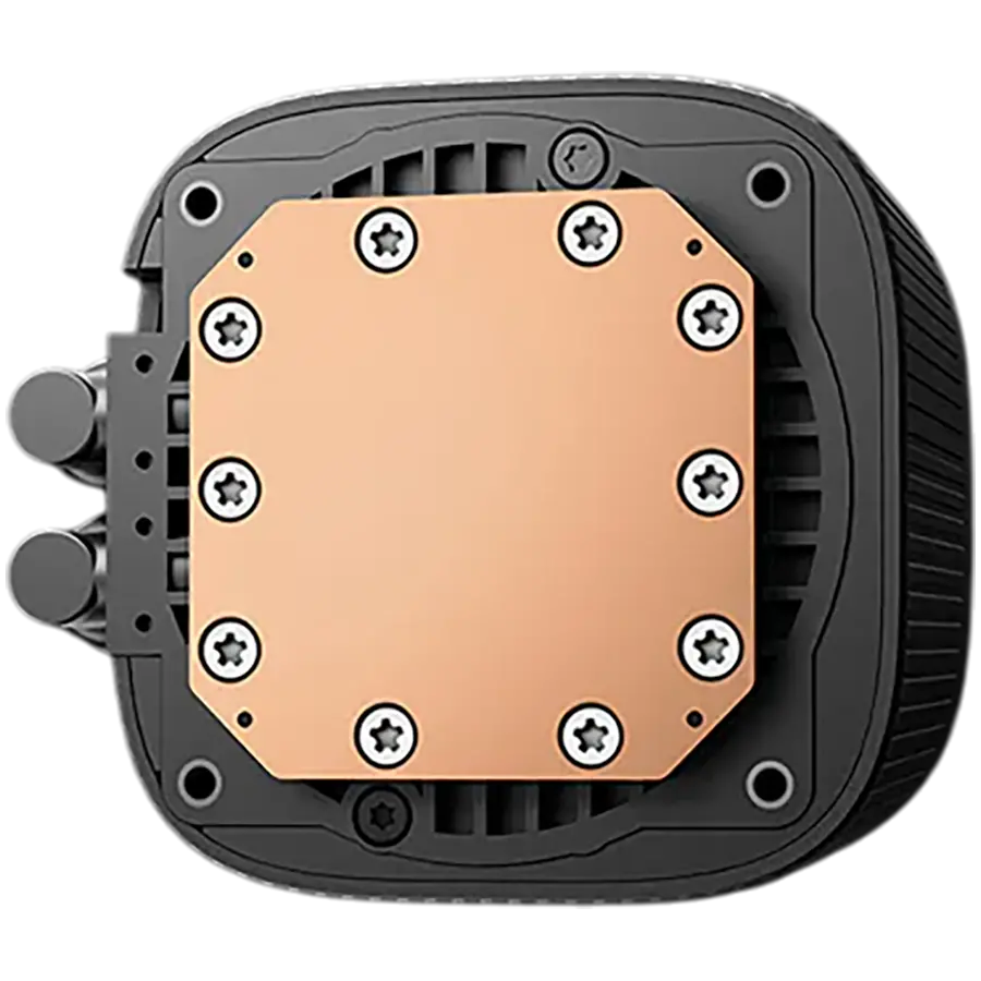 DeepCool LE360 V2 ZERO DARK, 360mm CPU Liquid Cooler, 3x120mm PWM Fans, Black, LGA1851/1700/1200/1151/1150/1155, AMD AM5/AM4, 3Y, R-LE360ZERO-BKLNMD-G-1 - image 1