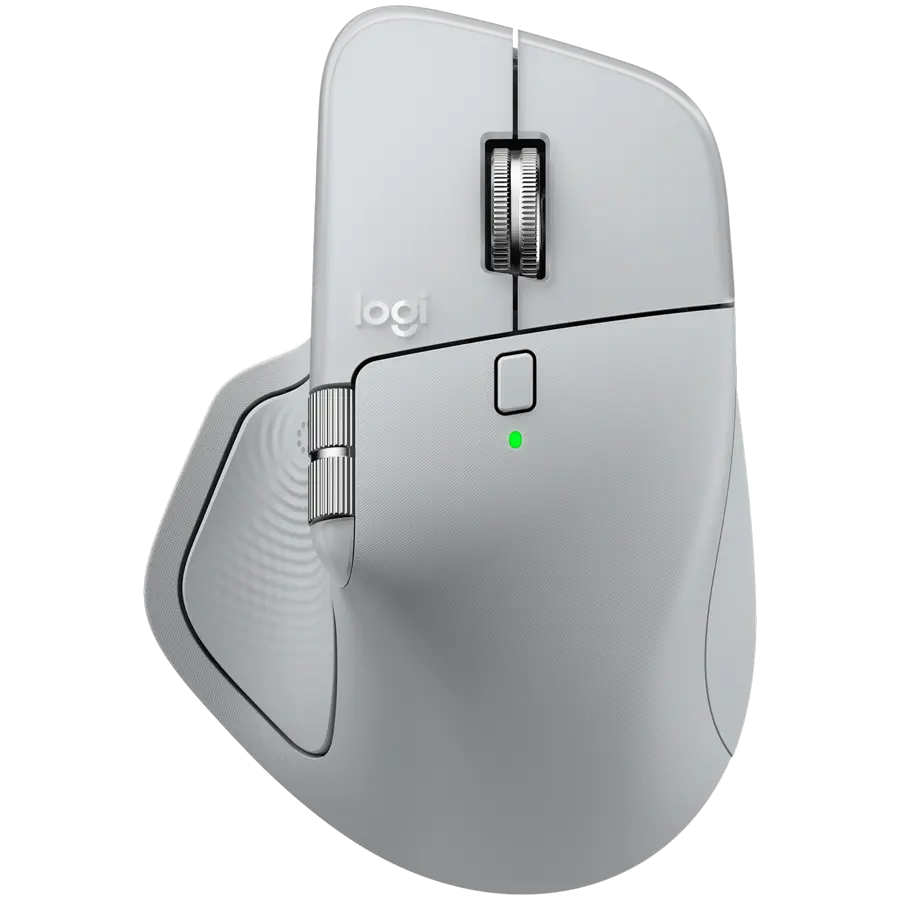 LOGITECH MX Master 4 BT Mouse White Silver for Mac