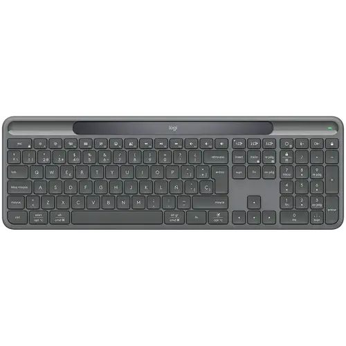 LOGITECH Slim Solar+ - ΓΡΑΦΙΤΗΣ - US INT'L - 2.4GHZ/BT - INTNL-973 - UNIV B2C - 1