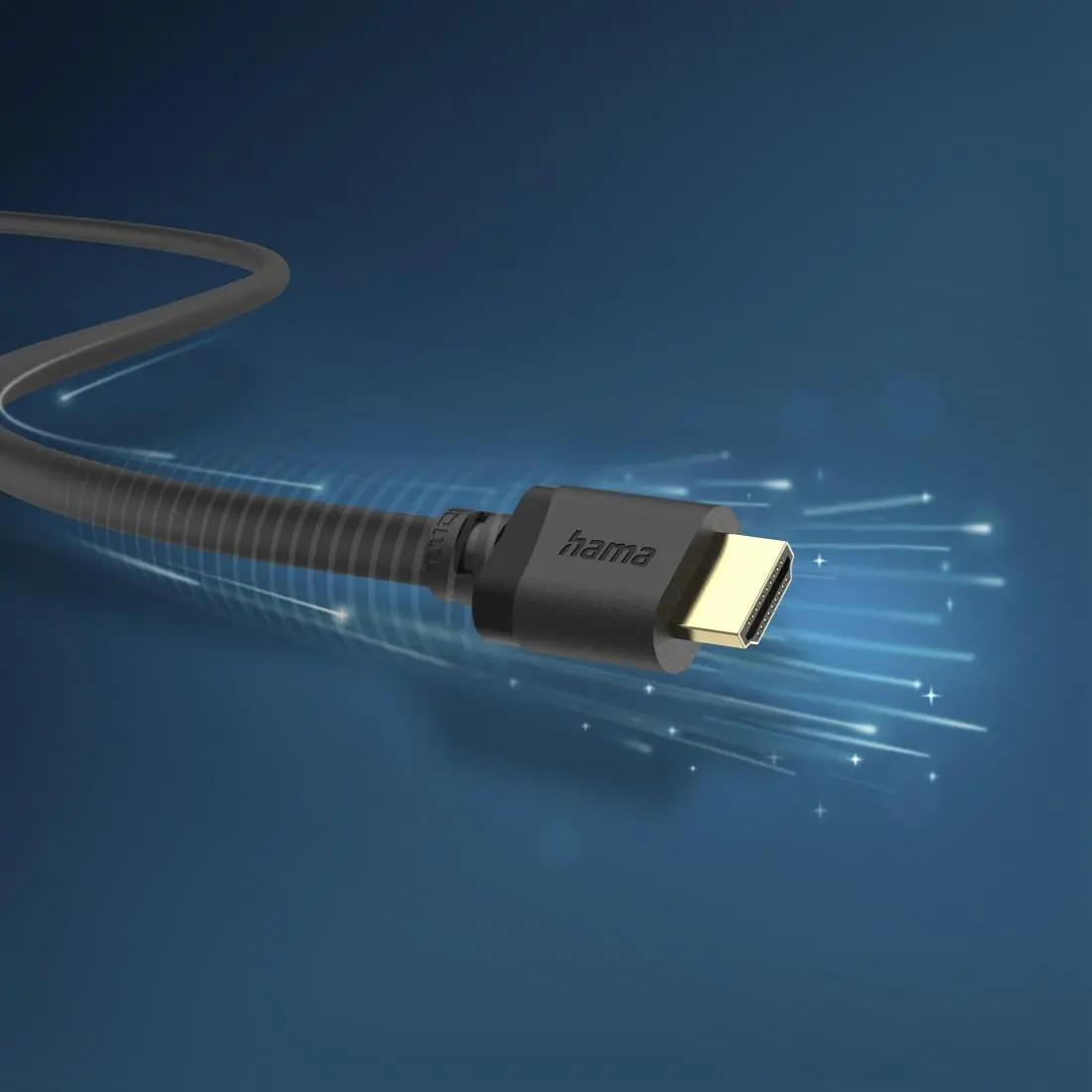 Кабел HDMI - HDMI Ultra HD, 8K, 48 Gbit/s, Ethernet, позл.конектори, 1 м - image 5