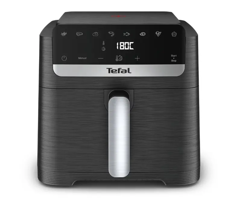 Уред за здравословно готвене, Tefal EY8618E0 Easy Fry Mega Compact Blk Eu