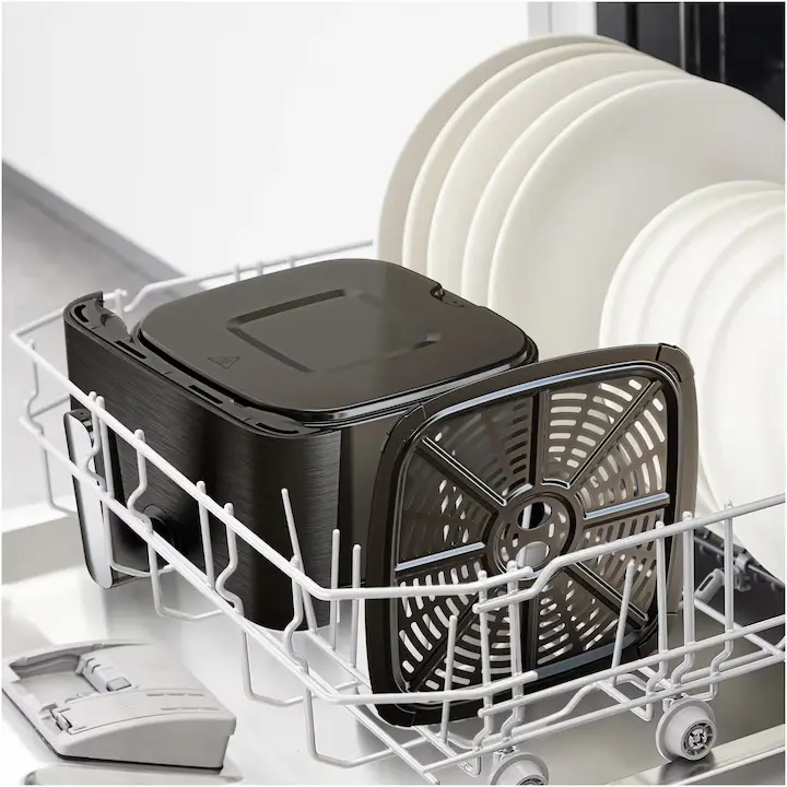 Уред за здравословно готвене, Tefal EY8618E0 Easy Fry Mega Compact Blk Eu - image 7