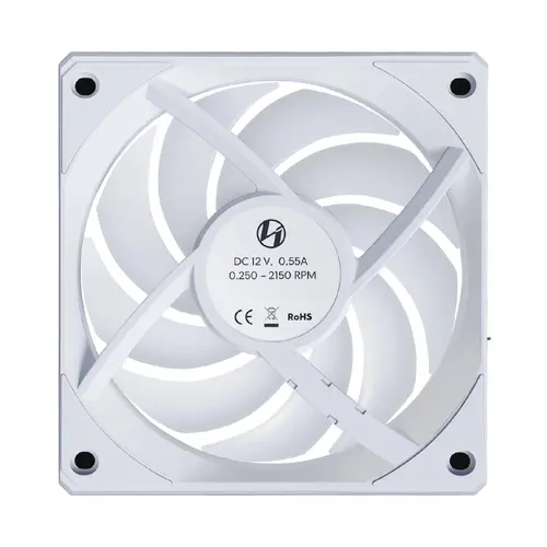 Lian Li вентилатор Fan 120mm - UNI FAN CL Wireless Reverse - White - image 3