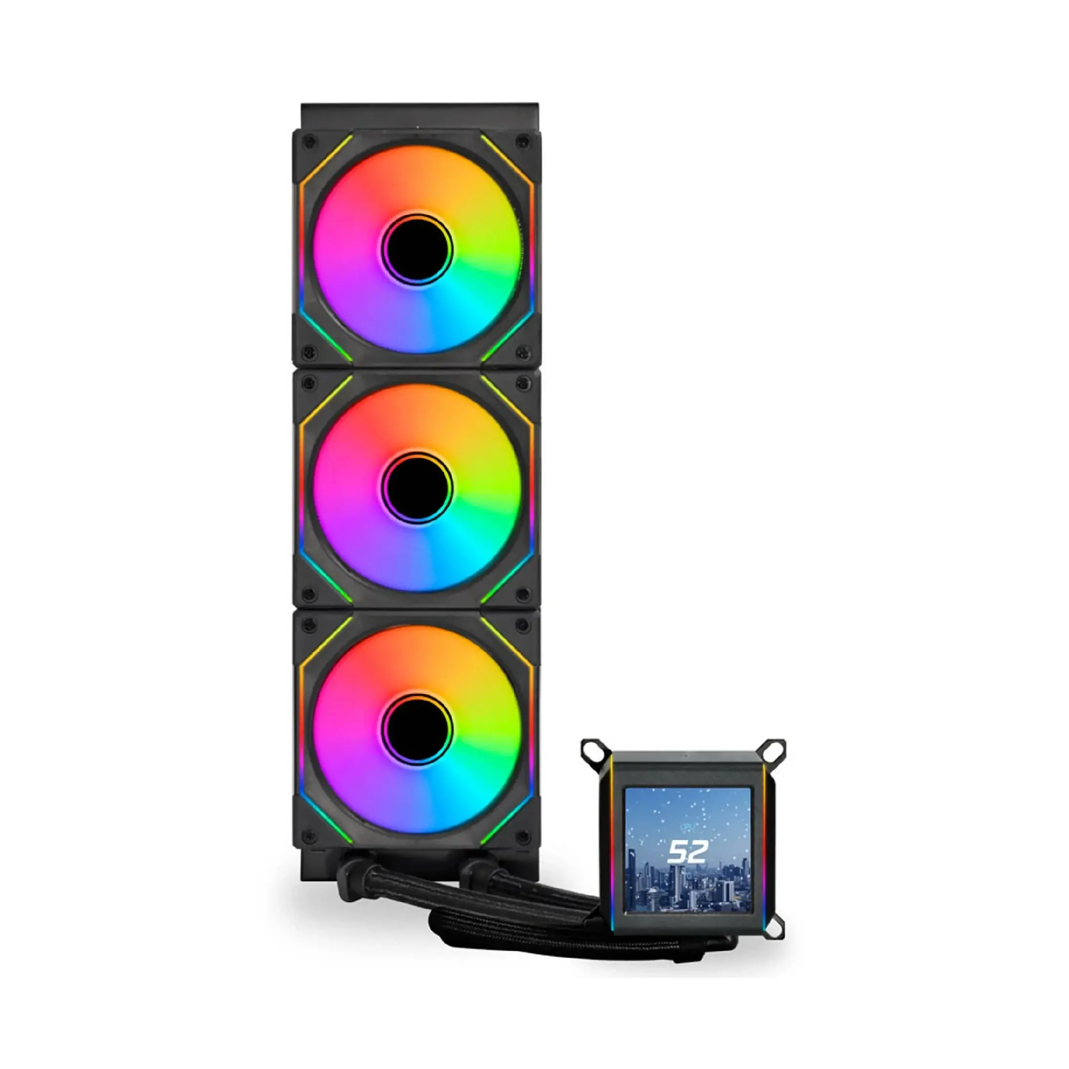 Lian Li водно охлаждане Water Cooling GALAHAD II LCD 360 SL-INF ARGB Black