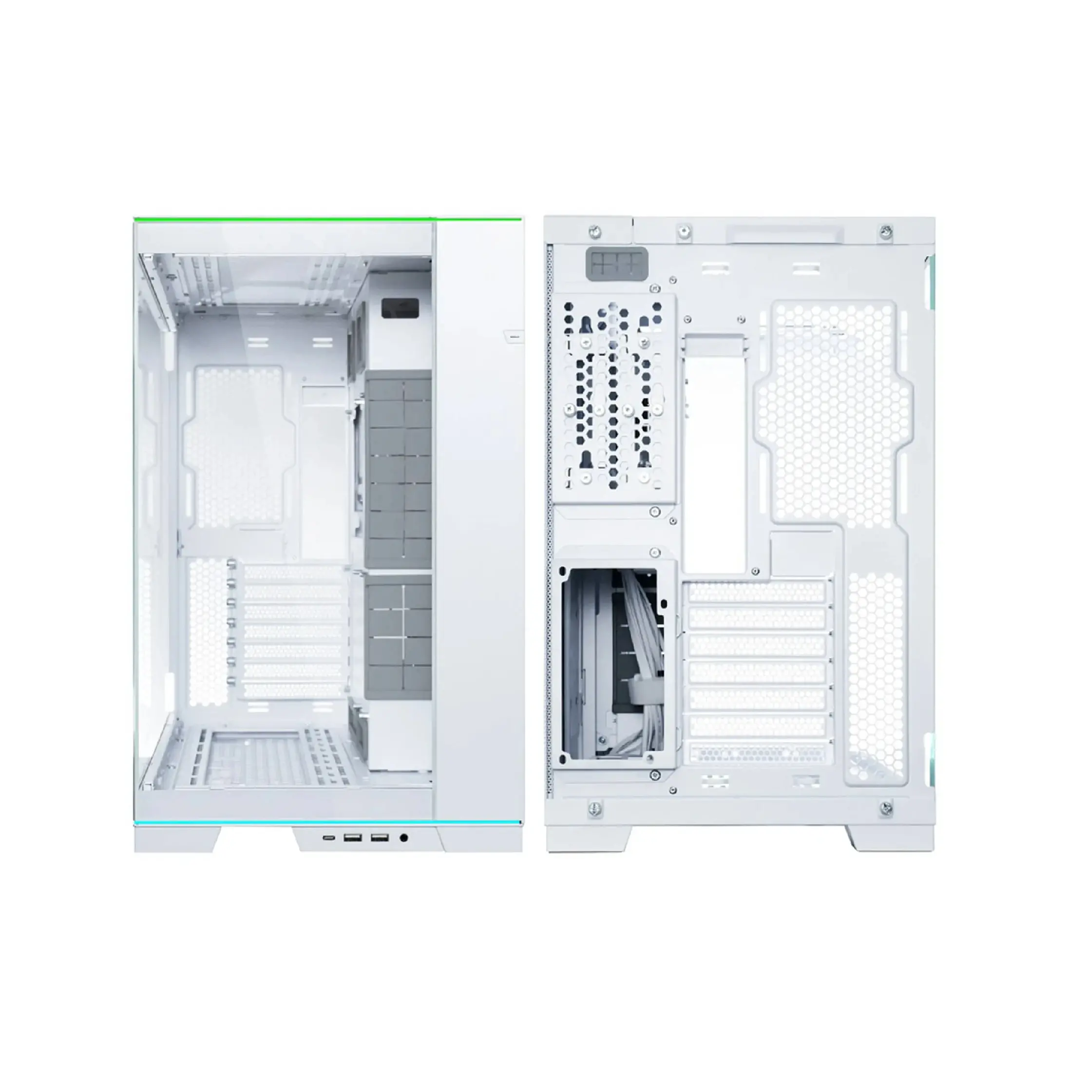 Lian Li кутия Case E-ATX - O11D EVO RGB White - image 6
