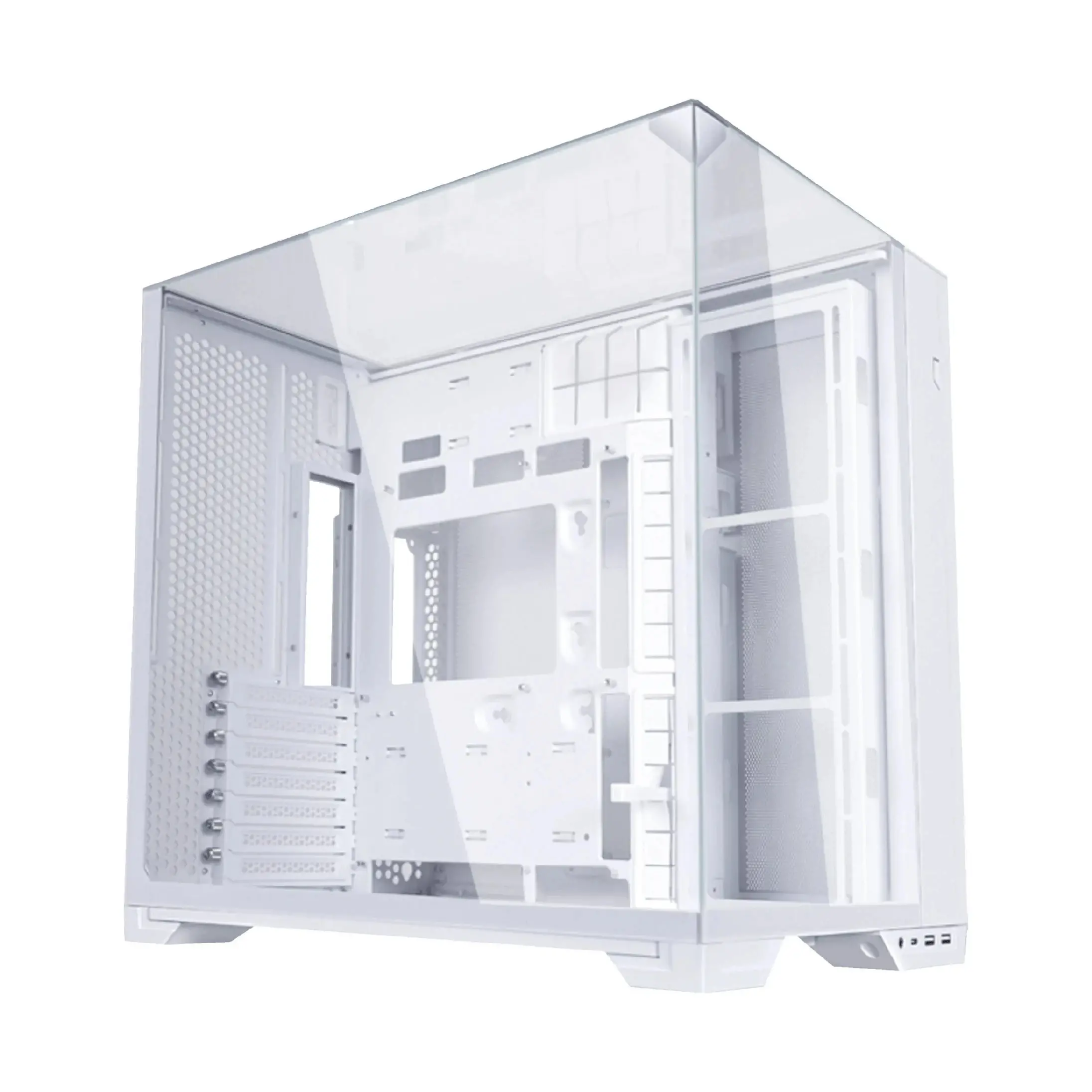 Lian Li кутия Case E-ATX - O11 Vision Compact - White