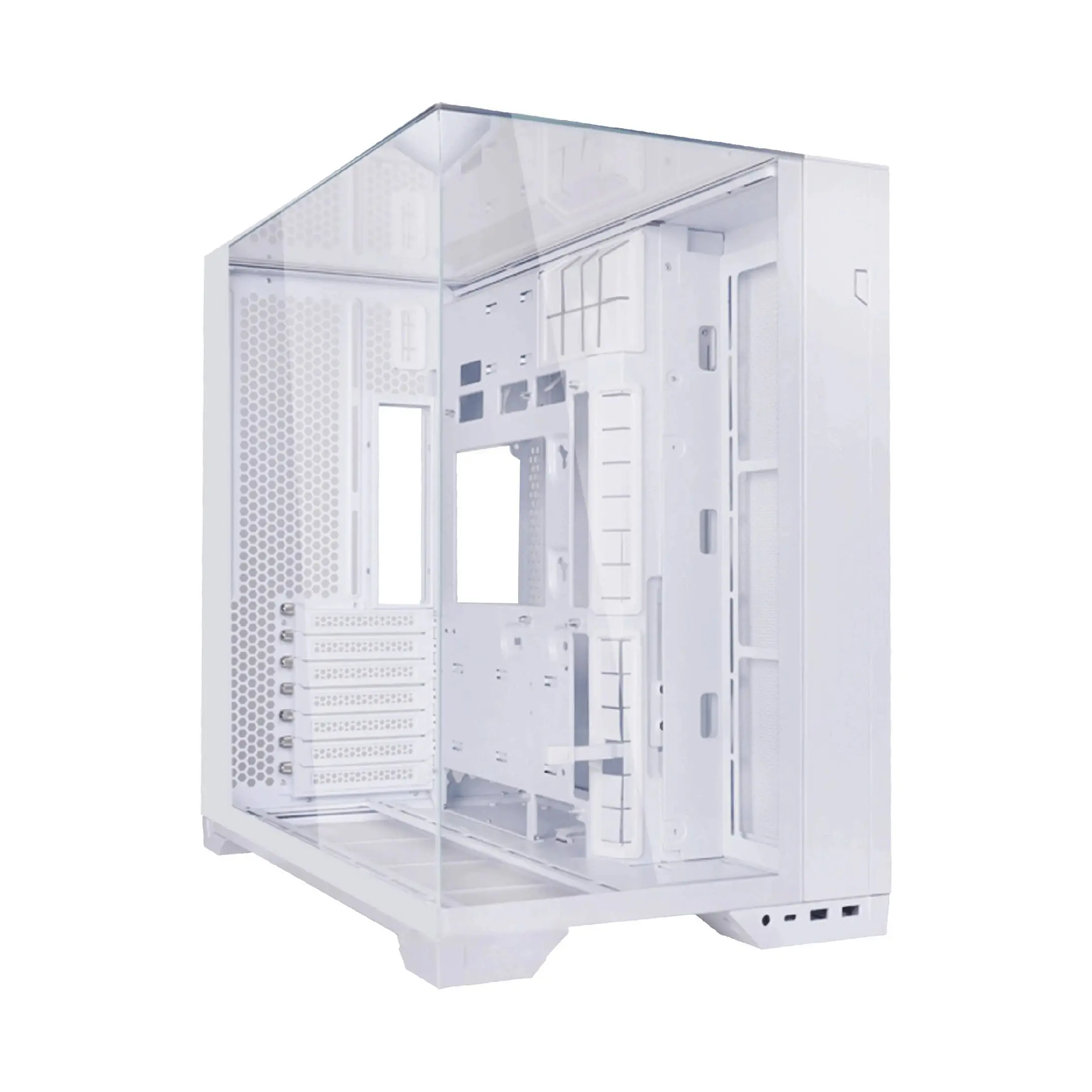 Lian Li кутия Case E-ATX - O11 Vision Compact - White - image 1