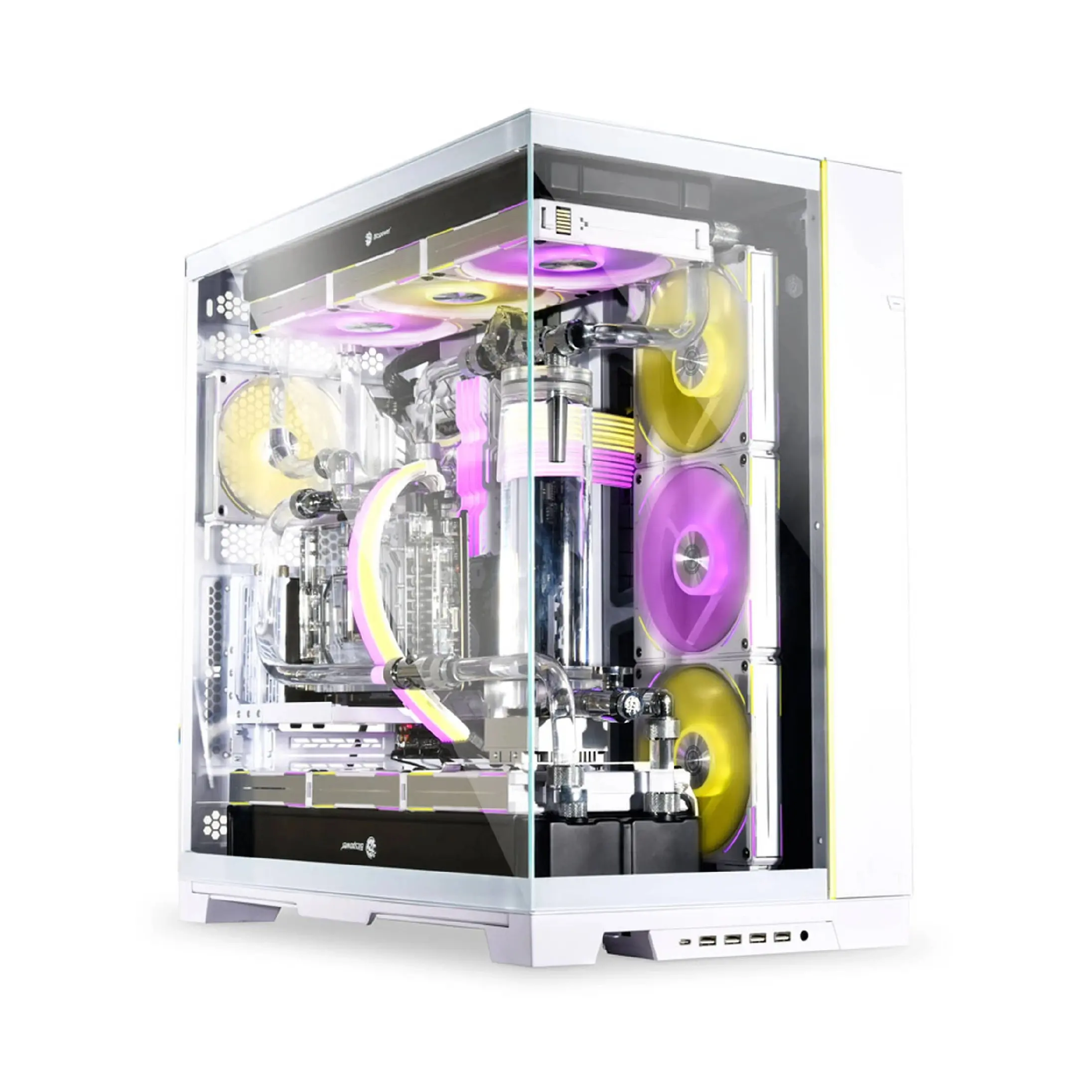 Lian Li кутия Case E-ATX - O11 Dynamic EVO XL - White - image 3