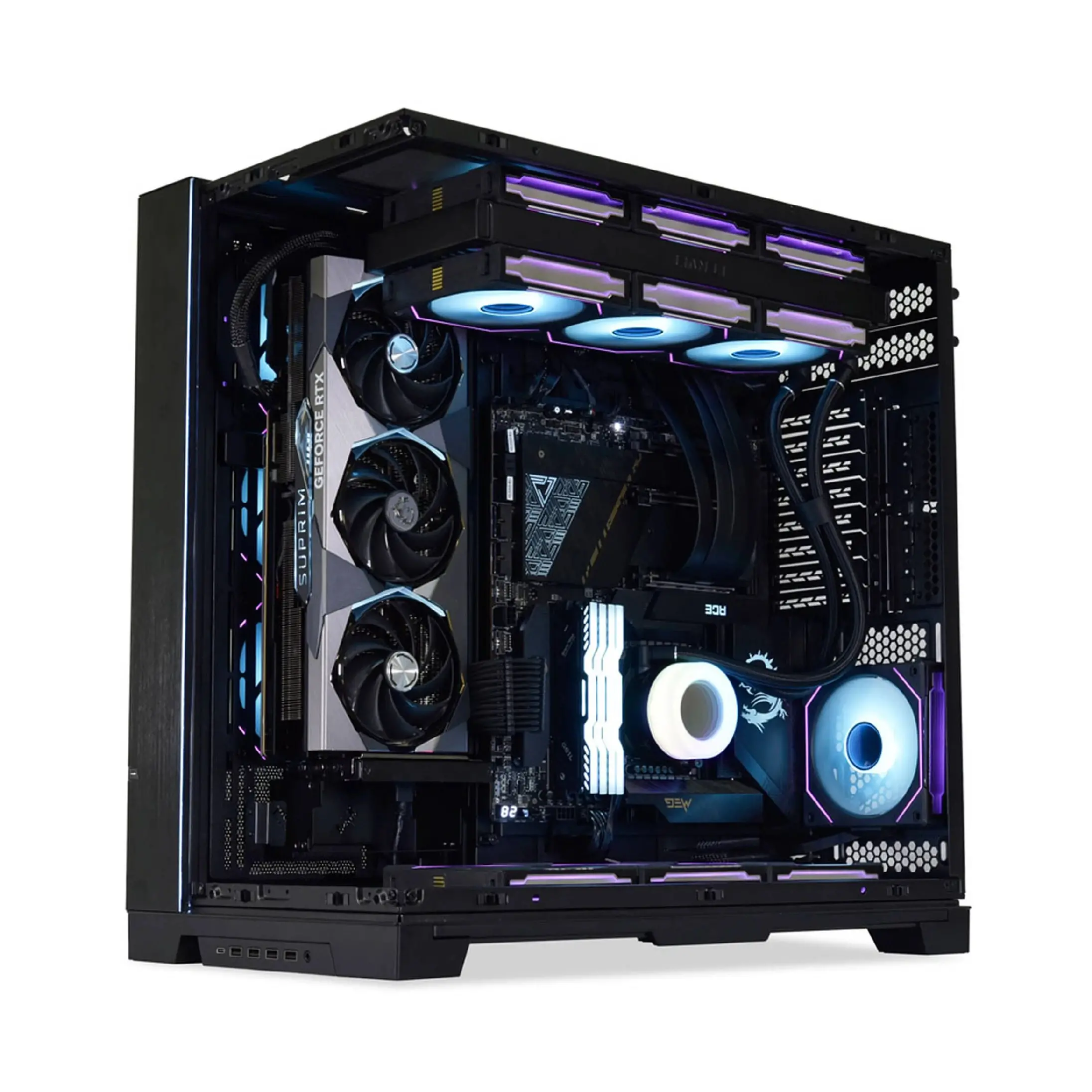 Lian Li кутия Case E-ATX - O11 Dynamic EVO XL - Black - image 4