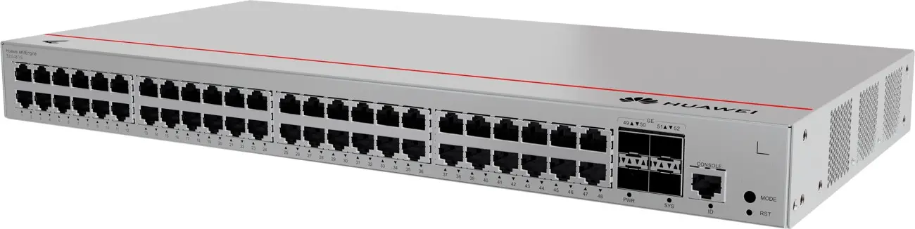 Комутатор Huawei S310-48T4S, 48x1G, 4x1G SFP, L2+