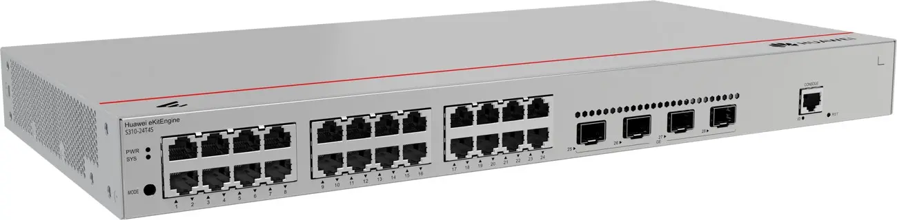 Комутатор Huawei S310-24T4S, 24x1G SFP, 4x1G SFP, L2+ - image 1