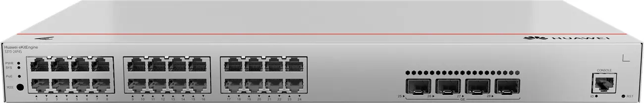 Комутатор Huawei S310-24P4S, 24x1G POE+, 4x1G SFP, L2+ - image 2