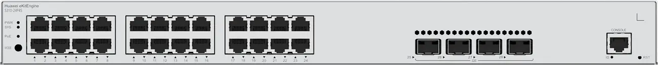 Комутатор Huawei S310-24P4S, 24x1G POE+, 4x1G SFP, L2+ - image 3