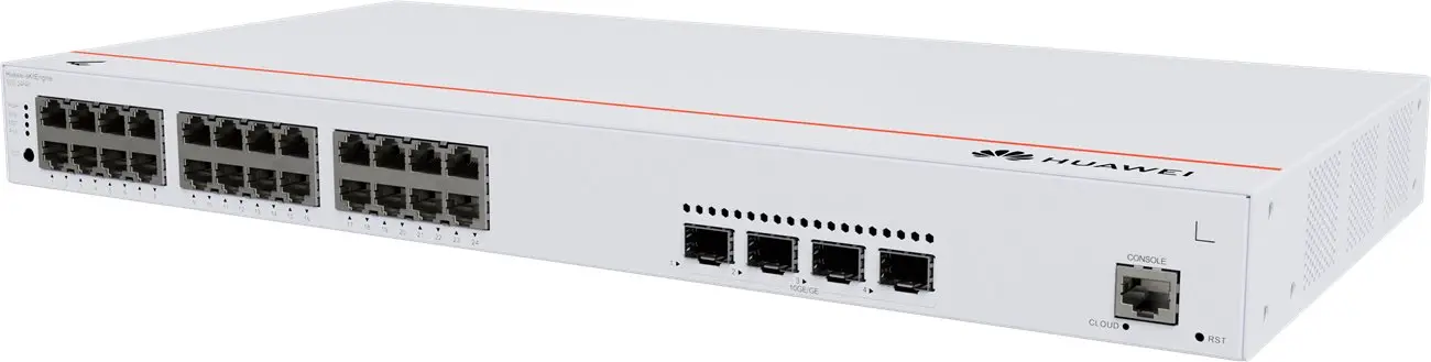 Комутатор Huawei S310-24P4X, 24x1G POE+, 4x10G SFP+, 400W, L2+