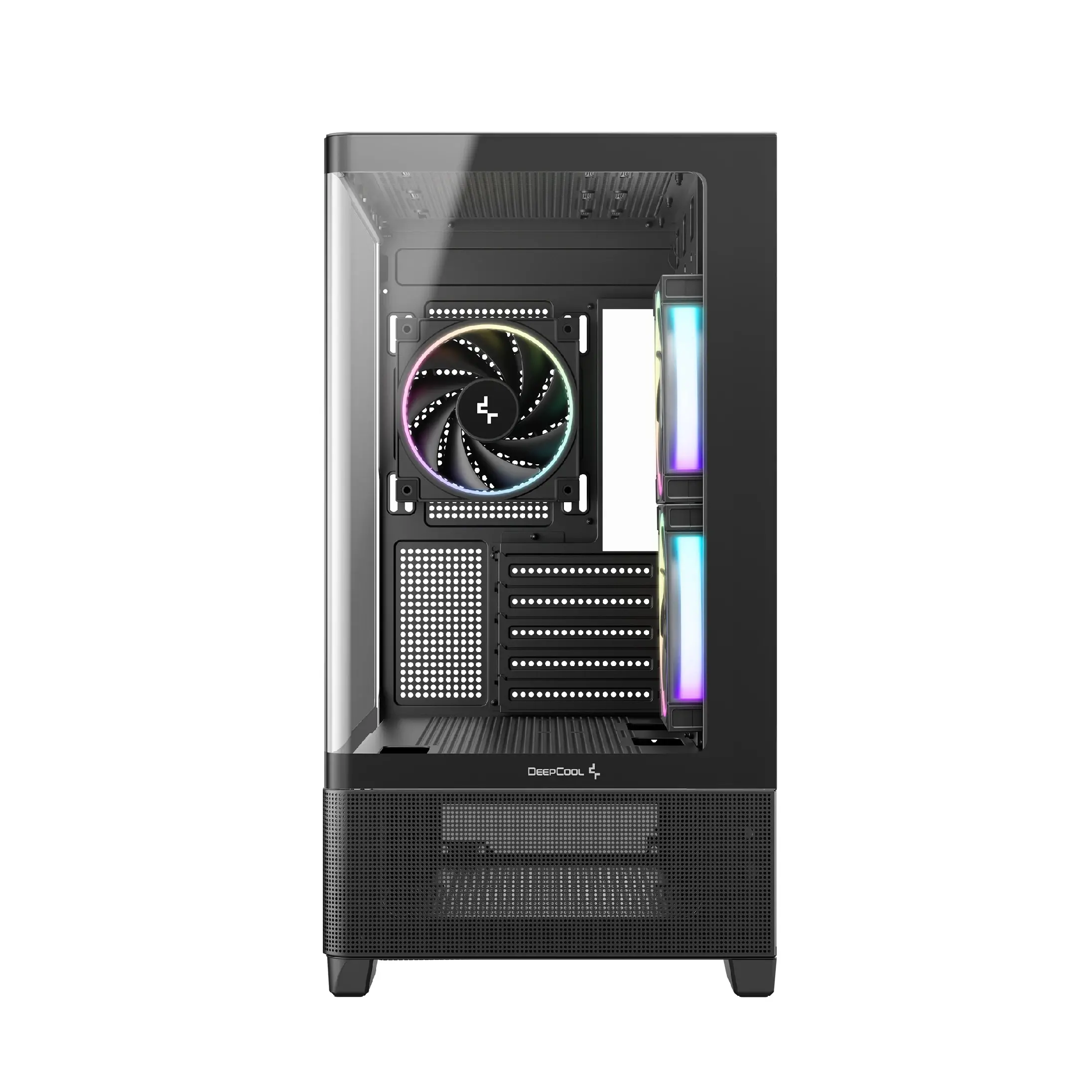 DeepCool кутия Case ATX - CG380U 3F - 3 ARGB Fans, USB-C - image 1