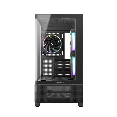DeepCool кутия Case ATX - CG380U 3F - 3 ARGB Fans, USB-C - image 1