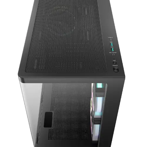 DeepCool кутия Case ATX - CG380U 3F - 3 ARGB Fans, USB-C - image 4