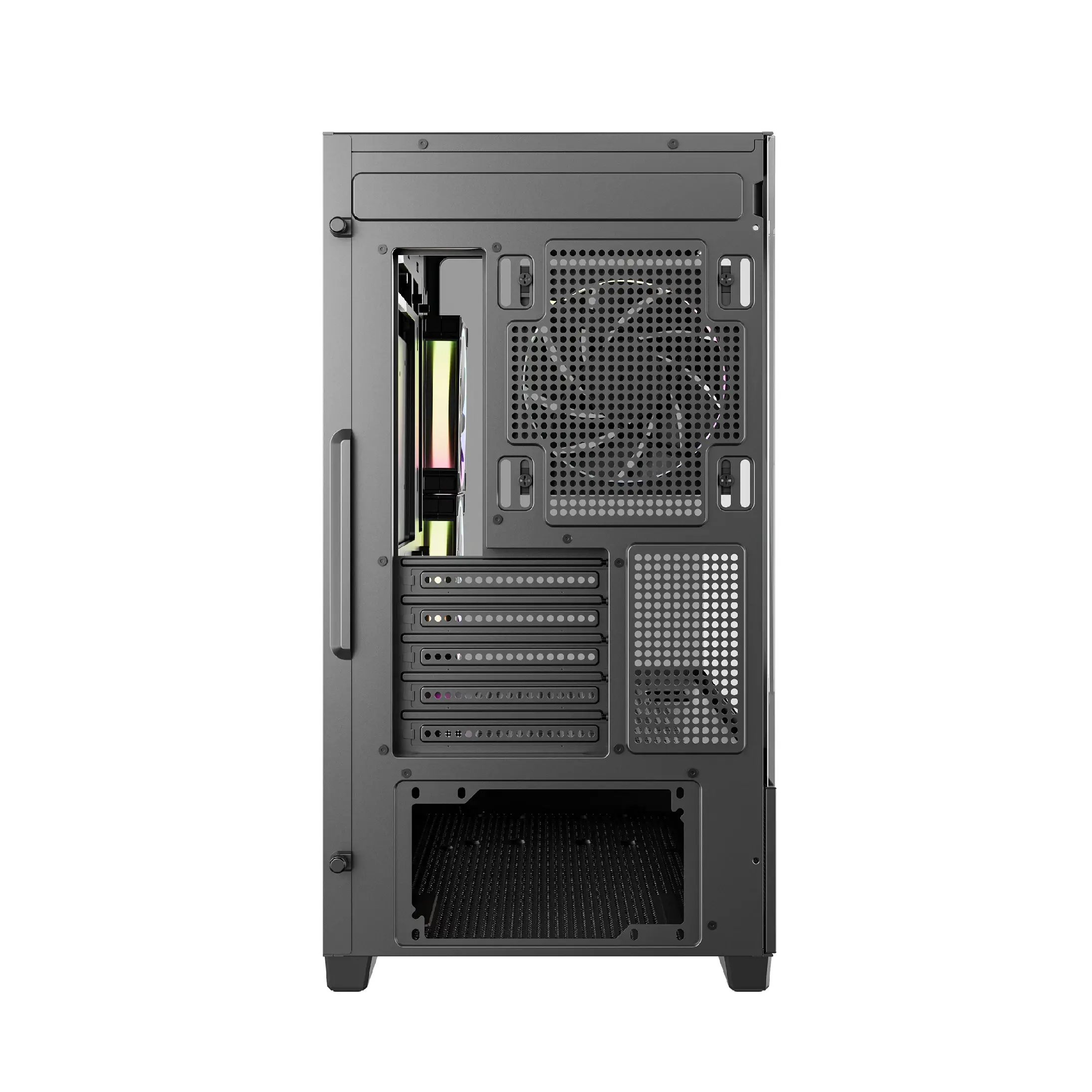 DeepCool кутия Case ATX - CG380U 3F - 3 ARGB Fans, USB-C - image 6