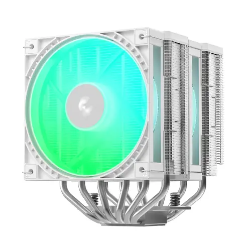 DeepCool охладител CPU Cooler AG620 G2 WH ARGB - Dual-Tower - LGA1851/AM5 - image 1