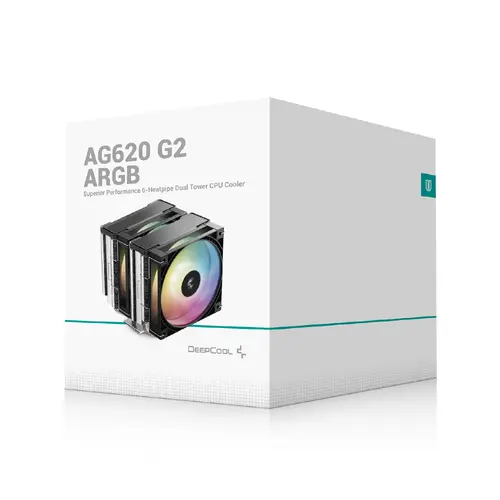 DeepCool охладител CPU Cooler AG620 G2 ARGB - Dual-Tower - LGA1851/AM5 - image 8