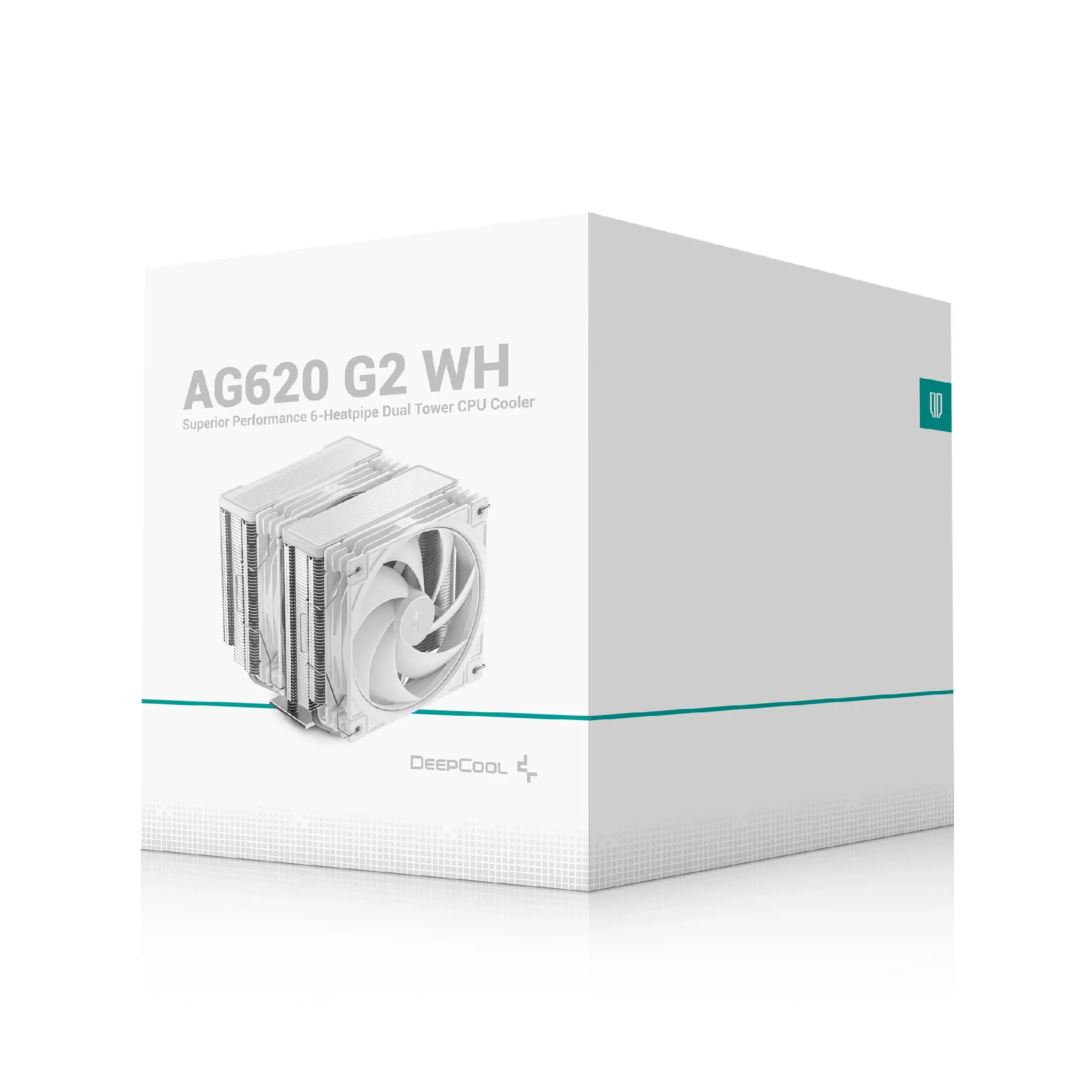 DeepCool охладител CPU Cooler AG620 G2 WH - Dual-Tower - LGA1851/AM5 - image 8
