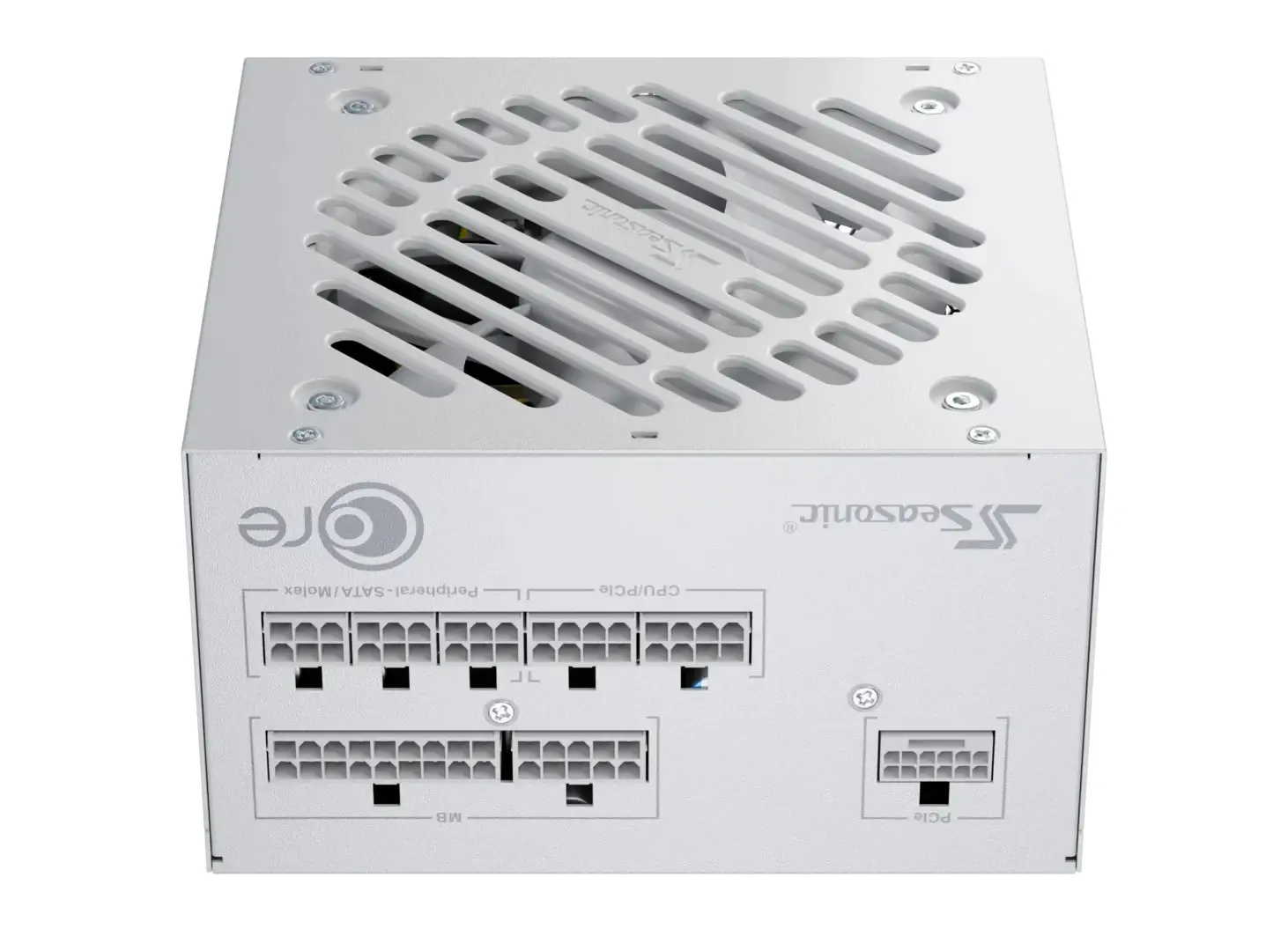 Seasonic захранване PSU ATX 3.1 650W Gold, Full Modular, PCIe 5.1 - CORE GX-650 V2 White - SRP-CGX651-A5A32SF-W - image 3