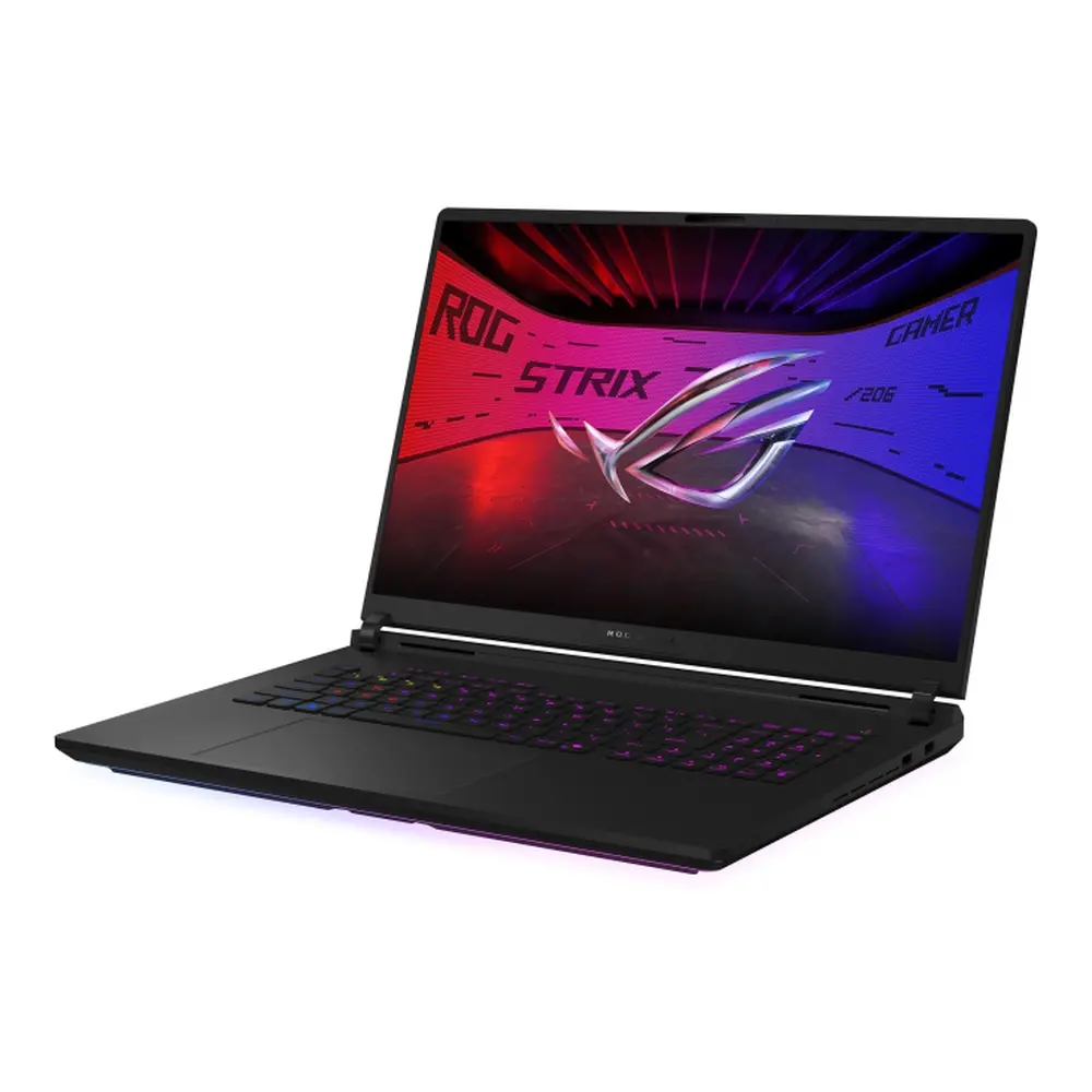 Лаптоп, Asus Strix G18 G835LXG-TQ489X, Ultra 9 290HX Plus 2.7 GHz (36MB Cache, up to 5.5 GHz, 24 cores ,18.0 WQXGA(2560X1600) Mini Led, 500nits, AG,240Hz,64GB (2x32GB DDR5-5600) ,2TB , RTX5090 24GB ,Wi-Fi 7 ,Backlit Kbd 1-Zone RGB,Windows 11 PRO,Off Black - image 2