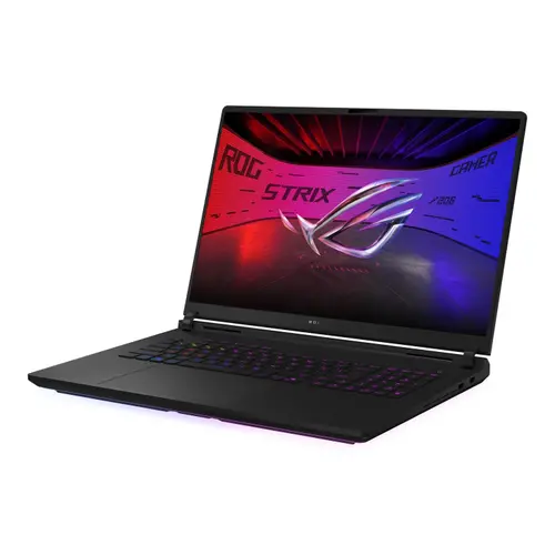 Лаптоп, Asus Strix G18 G835LXG-TQ489X, Ultra 9 290HX Plus 2.7 GHz (36MB Cache, up to 5.5 GHz, 24 cores ,18.0 WQXGA(2560X1600) Mini Led, 500nits, AG,240Hz,64GB (2x32GB DDR5-5600) ,2TB , RTX5090 24GB ,Wi-Fi 7 ,Backlit Kbd 1-Zone RGB,Windows 11 PRO,Off Black - 3