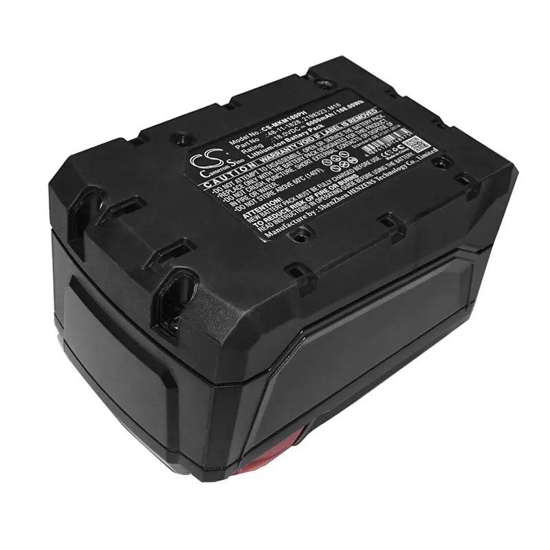 Батерия за пробивна машина Milwaukee 0880-20 2601 2198323 LIIon 18V 6000mA Cameron Sino - image 2