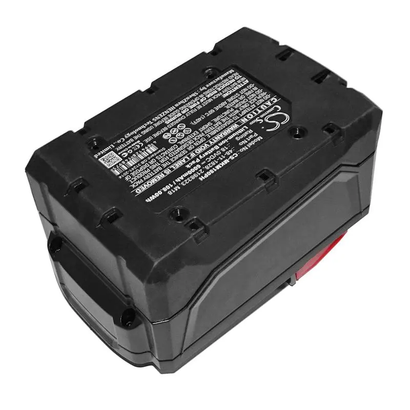 Батерия за пробивна машина Milwaukee 0880-20 2601 2198323 LIIon 18V 6000mA Cameron Sino - image 3
