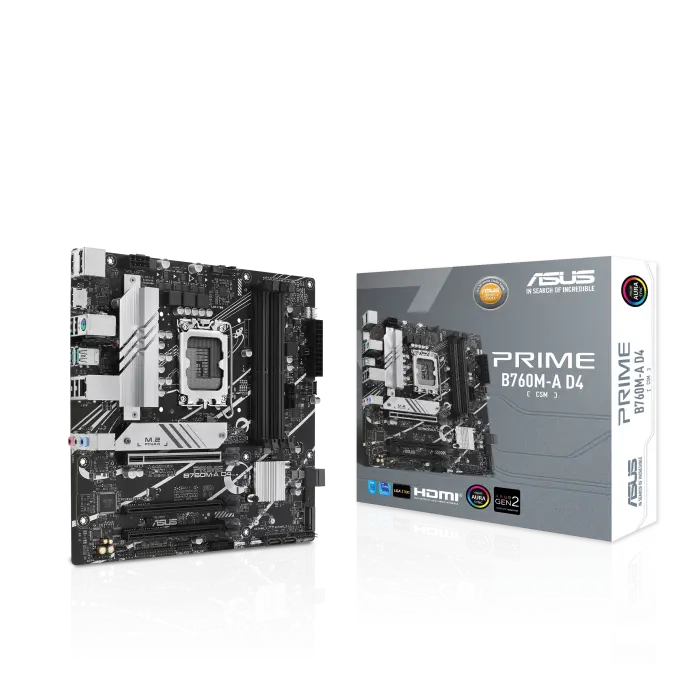 Дънна платка, ASUS PRIME B760M-A D4-CSM