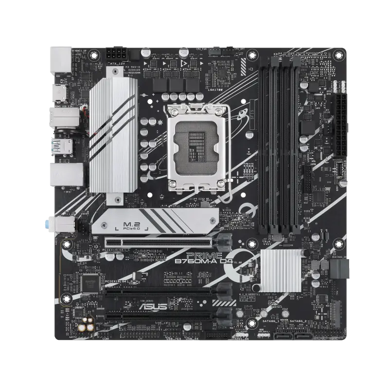 Дънна платка, ASUS PRIME B760M-A D4-CSM - image 1