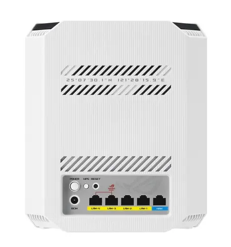 Рутер, Asus ROG Strix, GS-BE7200 Dual-band WiFi 7 (802.11be) Gaming Router, supports 4096-QAM, dual gaming ports, enhanced 5GHz long-range antennas, Smart Home Master, and commercial-grade AiProtection - image 1