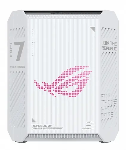 Рутер, Asus ROG Strix, GS-BE7200 Dual-band WiFi 7 (802.11be) Gaming Router, supports 4096-QAM, dual gaming ports, enhanced 5GHz long-range antennas, Smart Home Master, and commercial-grade AiProtection