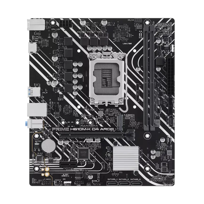 Дънна платка, ASUS PRIME H610M-K-D4 ARGB