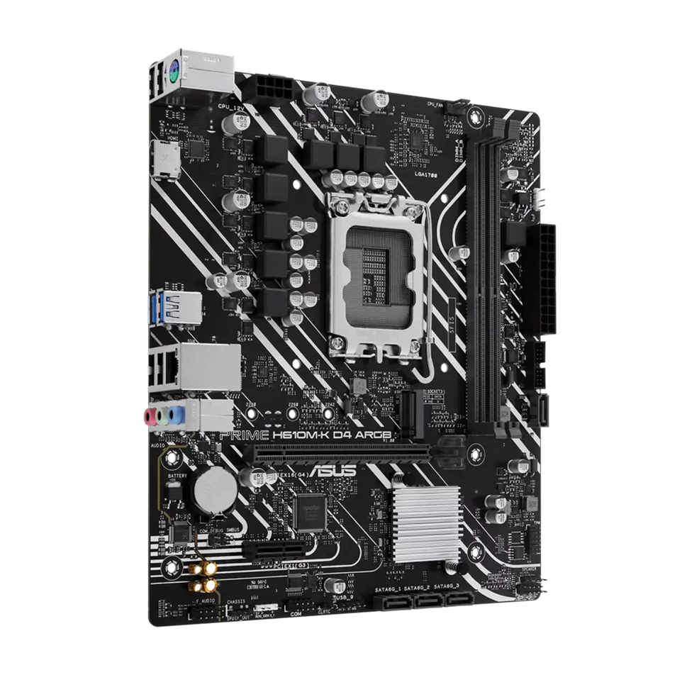 Дънна платка, ASUS PRIME H610M-K-D4 ARGB - image 1