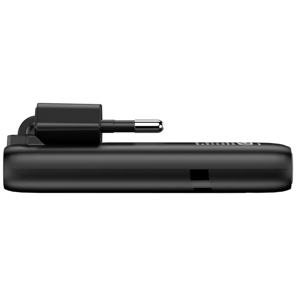 Зарядно устройство, Verbatim Fold 'n' Go GaN Charger 65W EU plug Black - image 1
