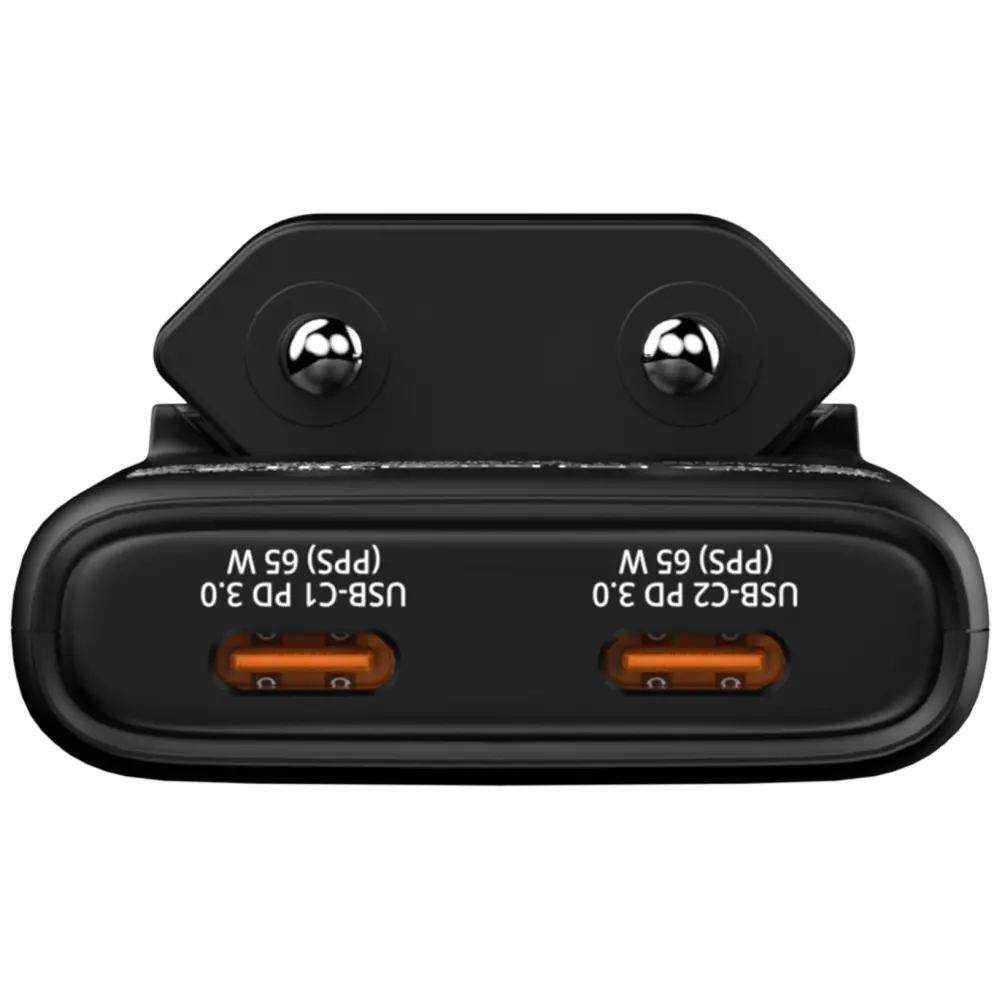 Зарядно устройство, Verbatim Fold 'n' Go GaN Charger 65W EU plug Black - image 8