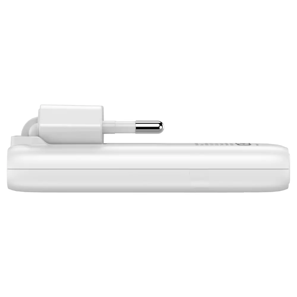 Зарядно устройство, Verbatim Fold 'n' Go GaN Charger 65W EU plug White - image 1