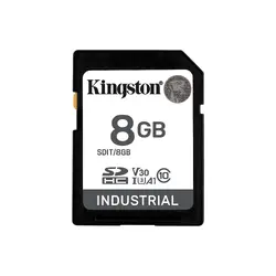 Карта памет Kingston 8GB SDHC Industrial C10, UHS-I, U3, V30, A1